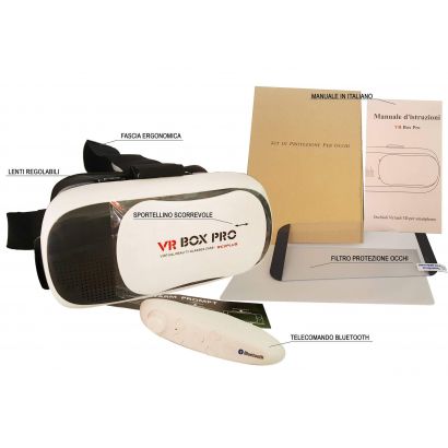 VR-BOX PRO con telecomando bluetooth