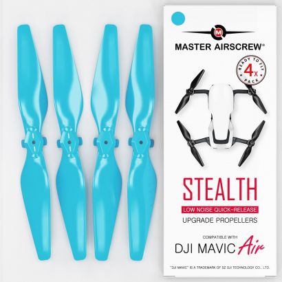 Master Airscrew eliche STEALTH V2 per DJI Mavic Air