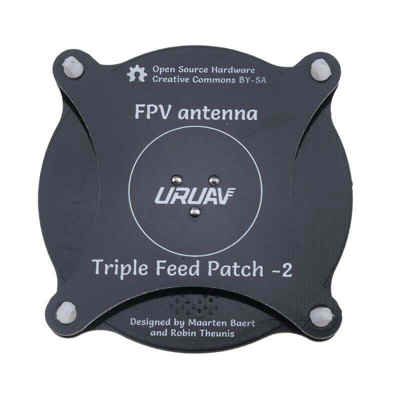 URUAV Antenna a pannello Pogoda Triple Feed 5.8 GHz 9dBi LHCP