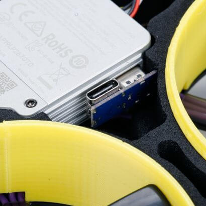 iFlight BumbleBee Adattatore 90° USB-C per DJI FPV Air Unit