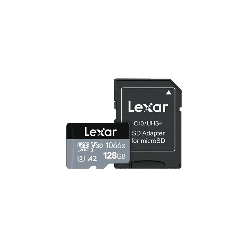Lexar Professional 1066x microSDXC 128GB UHS-I Serie SILVER
